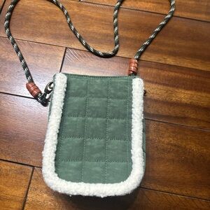 Universal Thread Olive Quilted Crossbody Bag